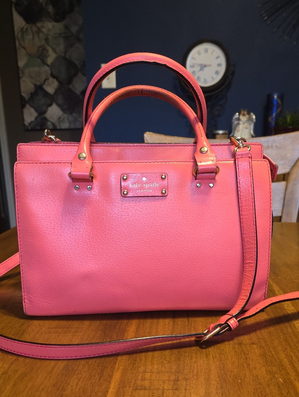 Kate Spade Wellesley Durham leather satchel
